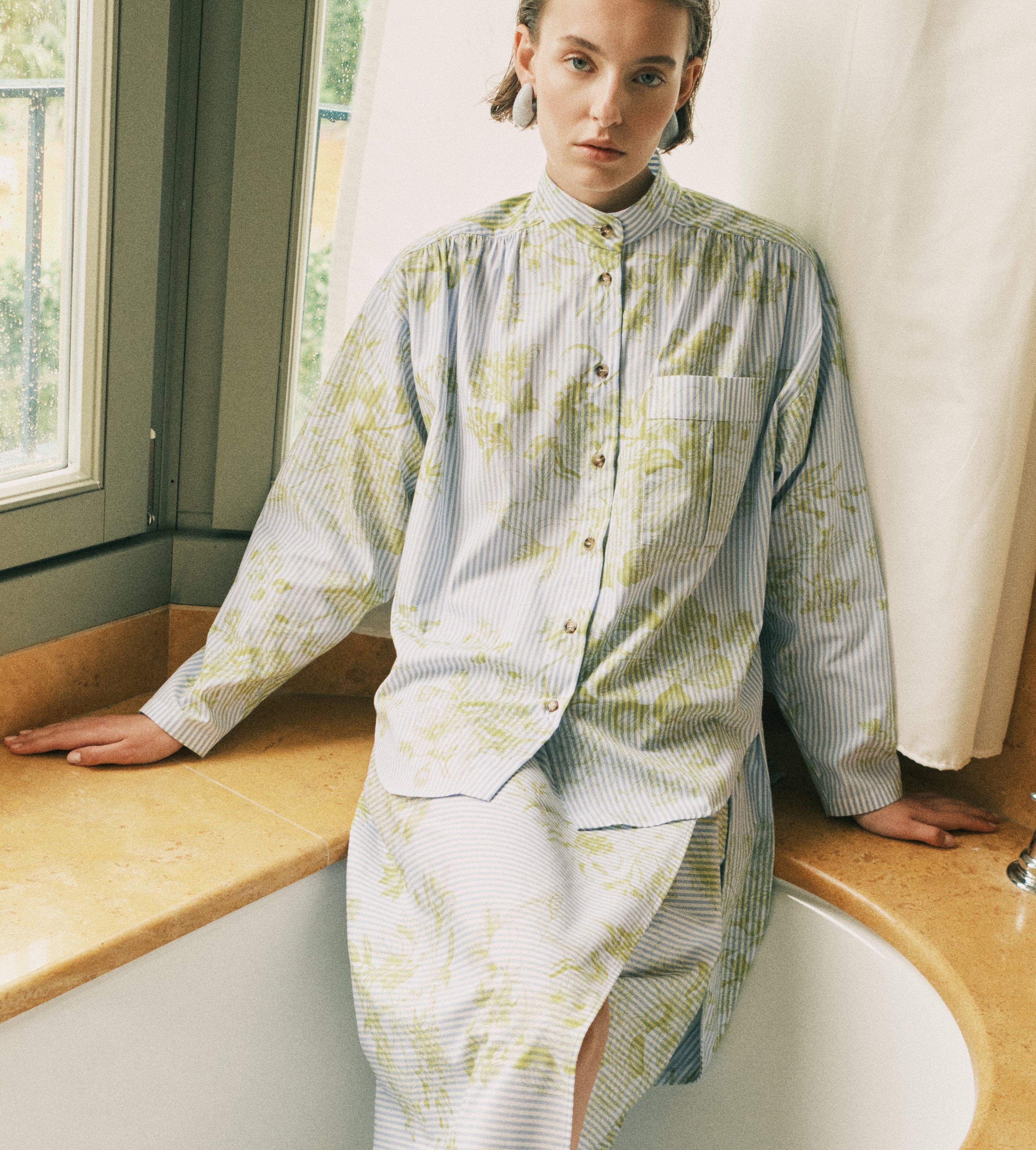 mantero-1902-haley-camicia-coreana-ampia-asimmetrica image 3