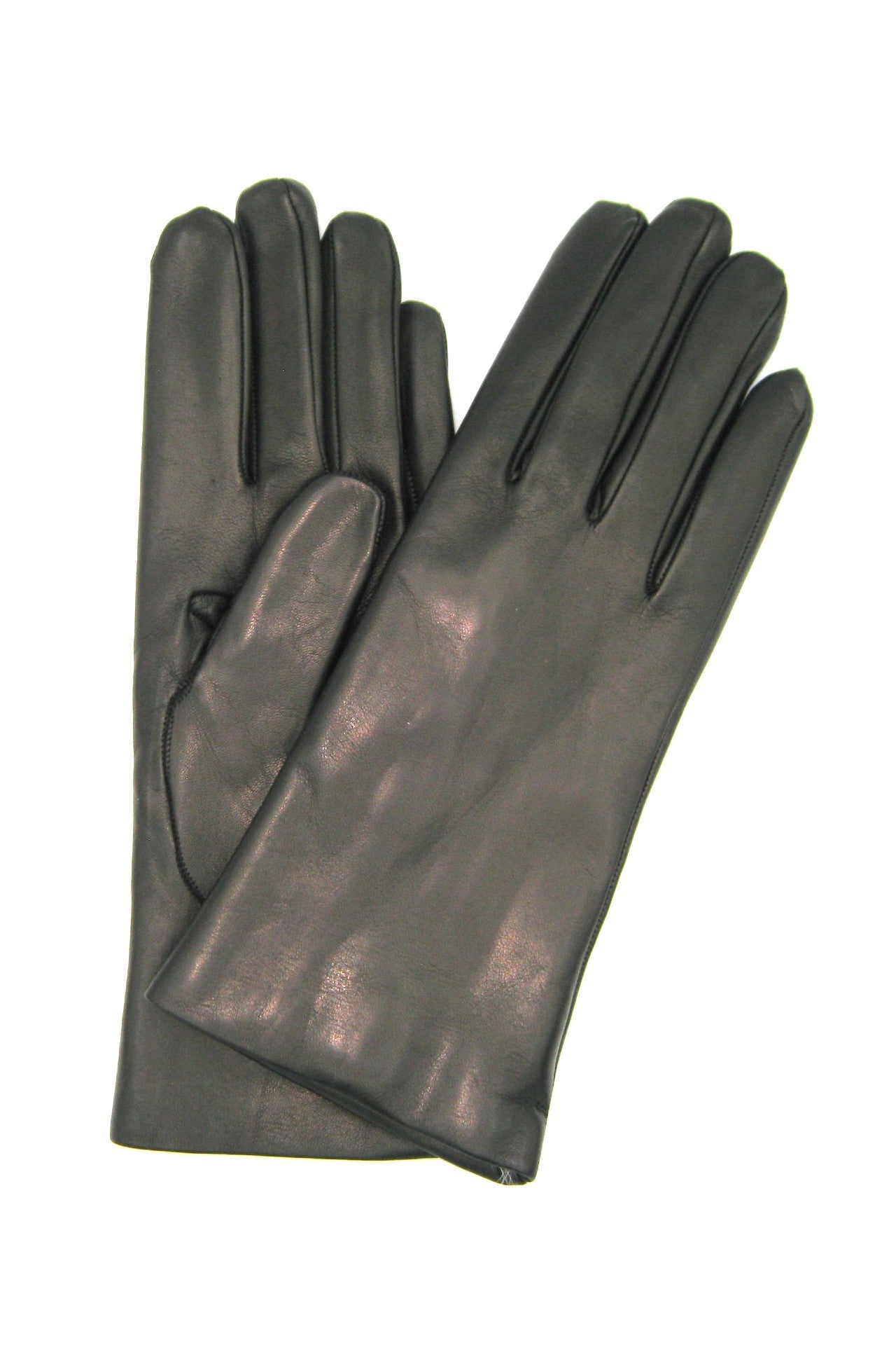 sermoneta-gloves-guanto-classico-donna-in-nappa-foderato-lapin-nero image 1