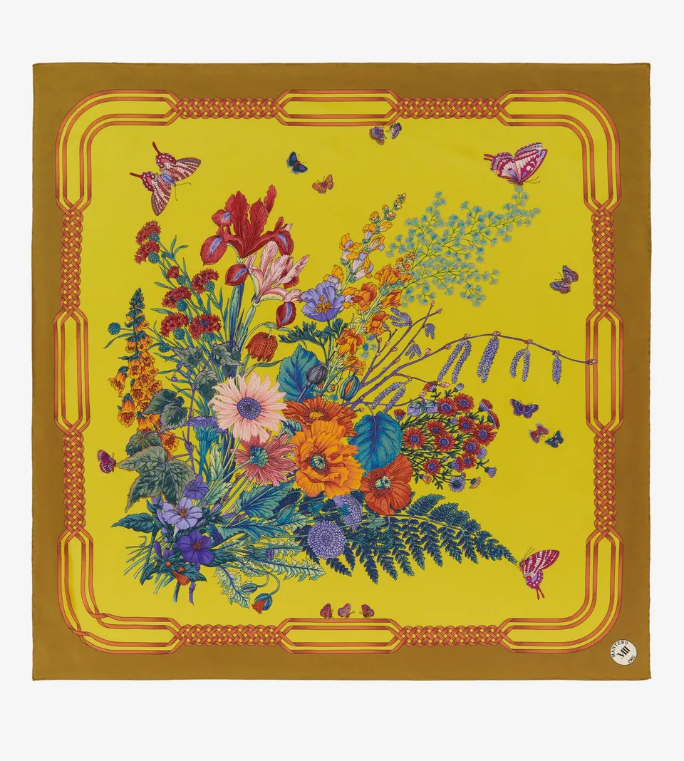 mantero-1902-archivio-n-50-bouquet-classic-carr-90x90-cm-3 image 1