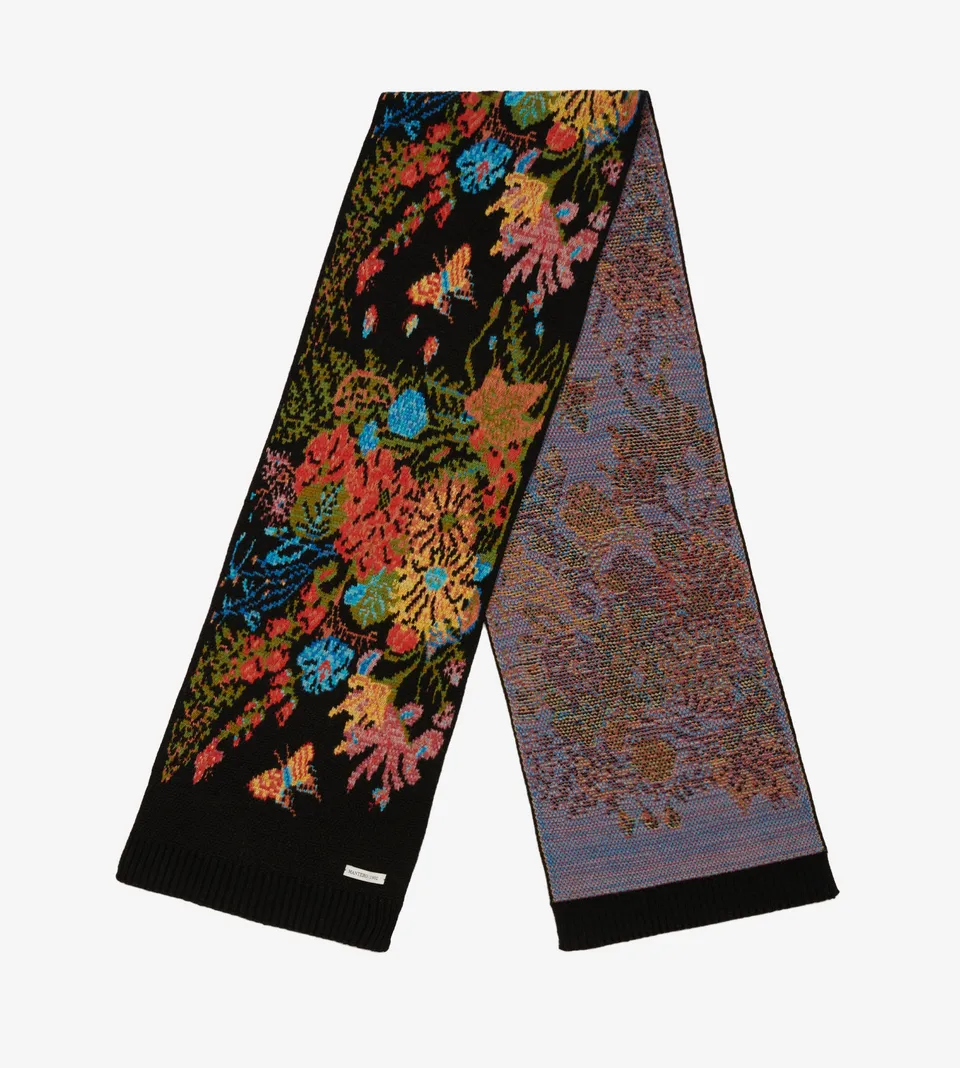 mantero-1902-martin-sciarpa-in-lana-jacquard-25x180-cm image 1