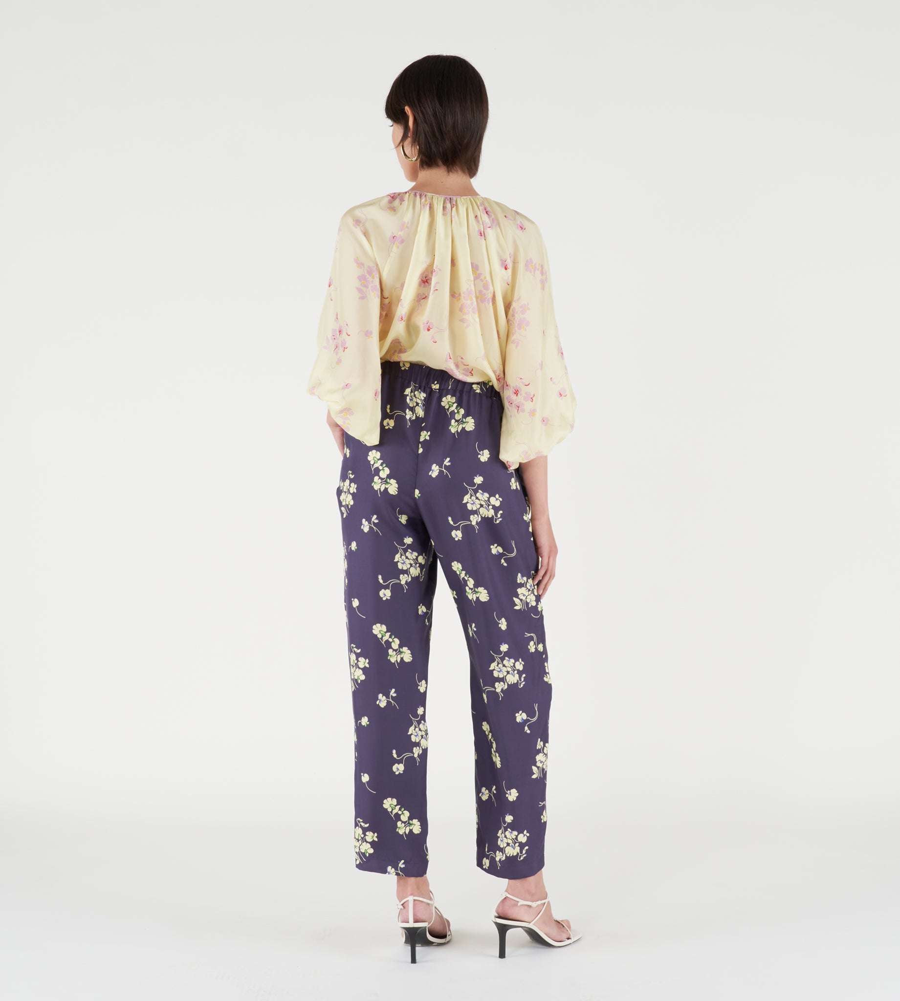 mantero-1902-doris-pantaloni-cropped-in-seta image 5