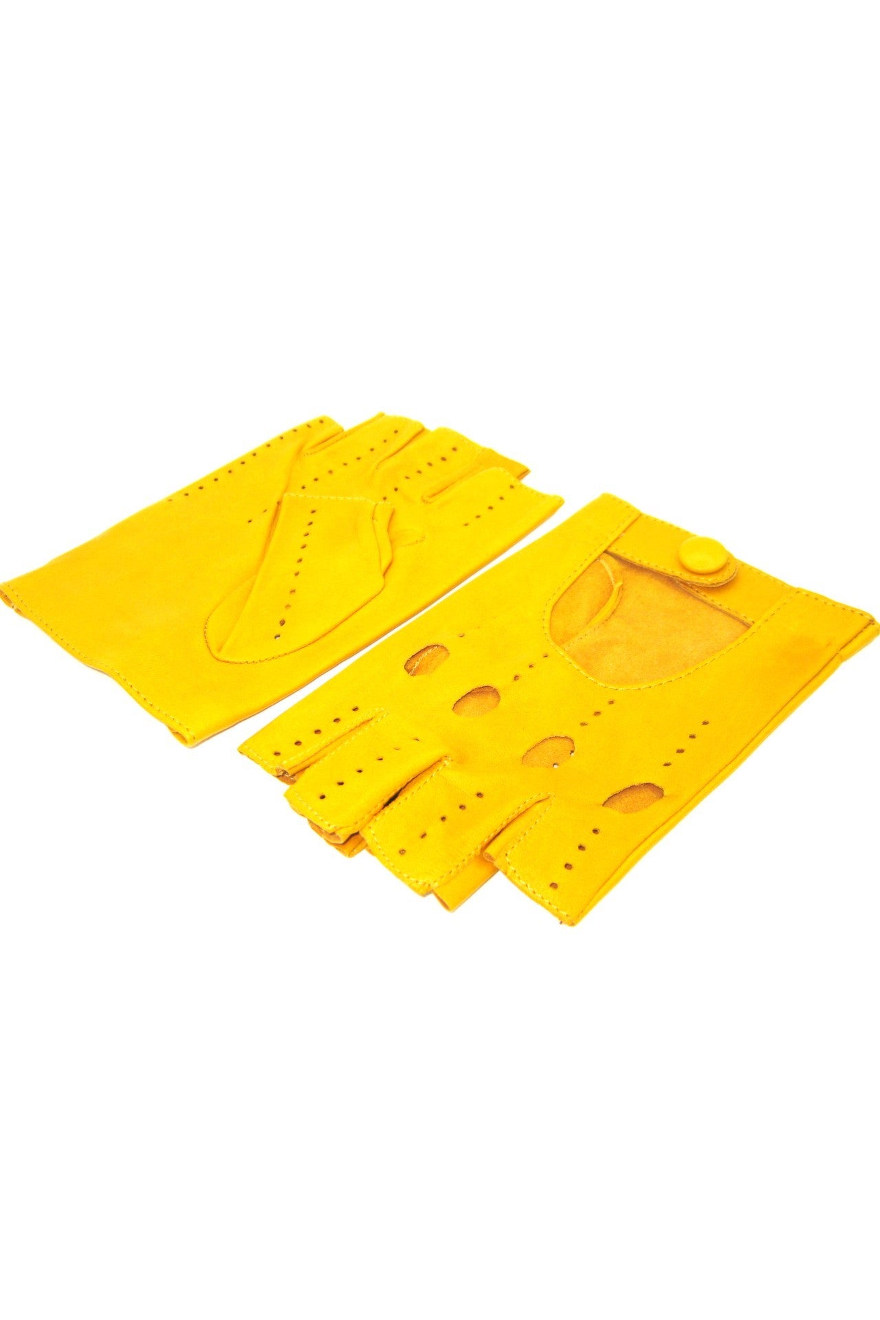 sermoneta-gloves-guanto-in-nappa-da-guida-mezze-dita-2bt-giallo-ocra image 3