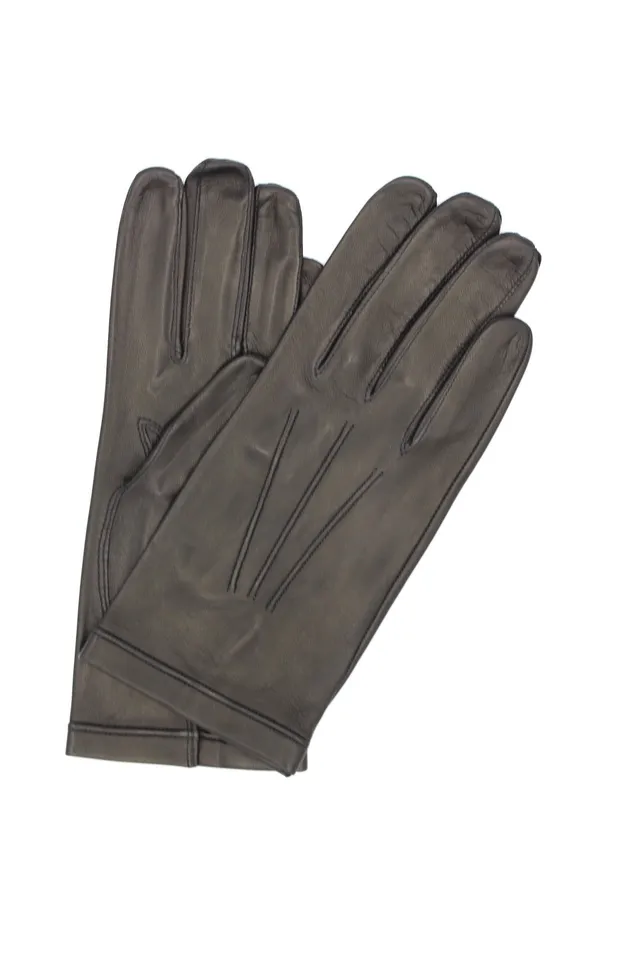 sermoneta-gloves-guanto-classico-2bt-in-nappa-sfoderato-nero image 1