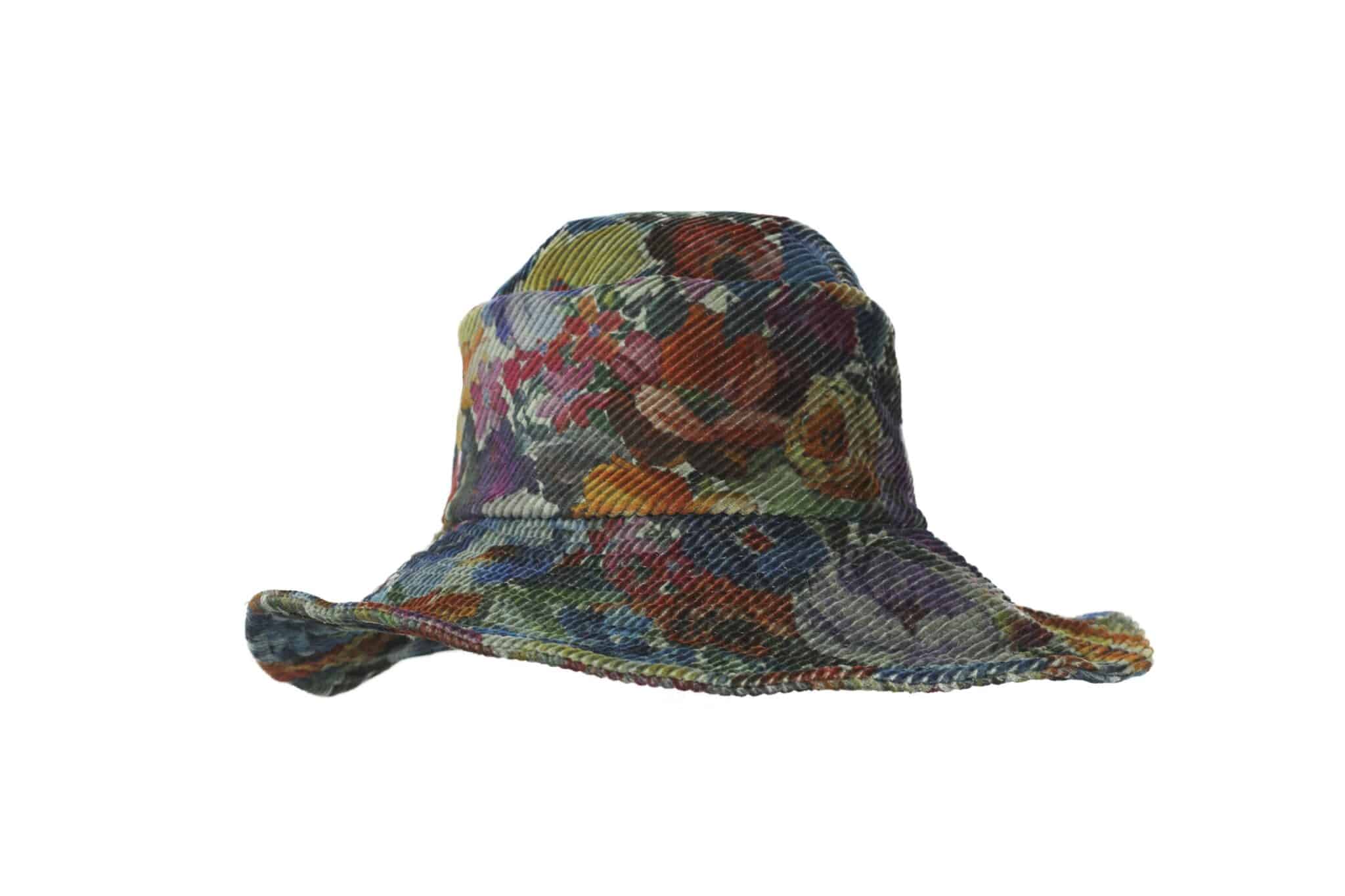 grevi-ross-cappello-in-velluto-con-stampa-floreale-2 image 1