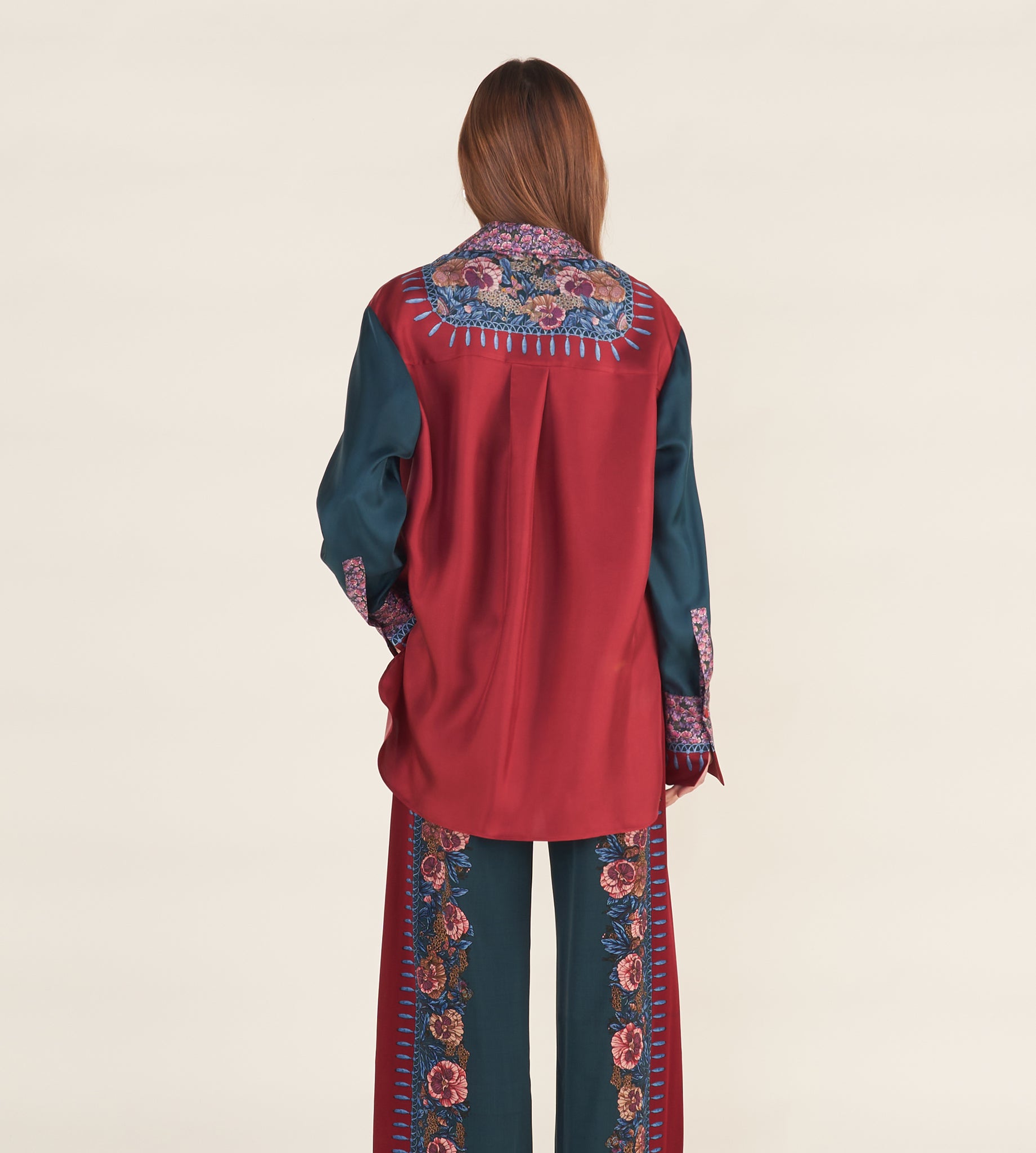 mantero-1902-dafne-blusa-con-sciarpa-rimovibile image 8