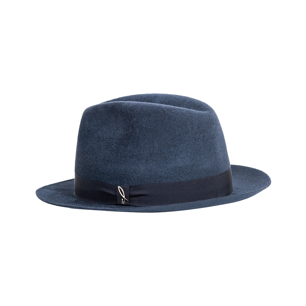 doria-1905-vittorio-cappello-fedora-in-feltro-di-lapin-velour-fumo image 3