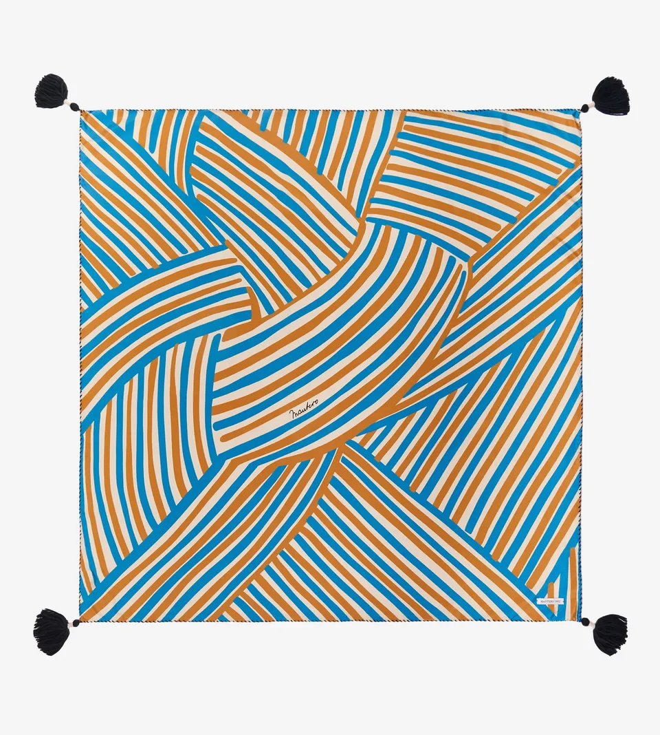 mantero-1902-shibuya-classic-carr-90x90-cm-con-nappine image 1