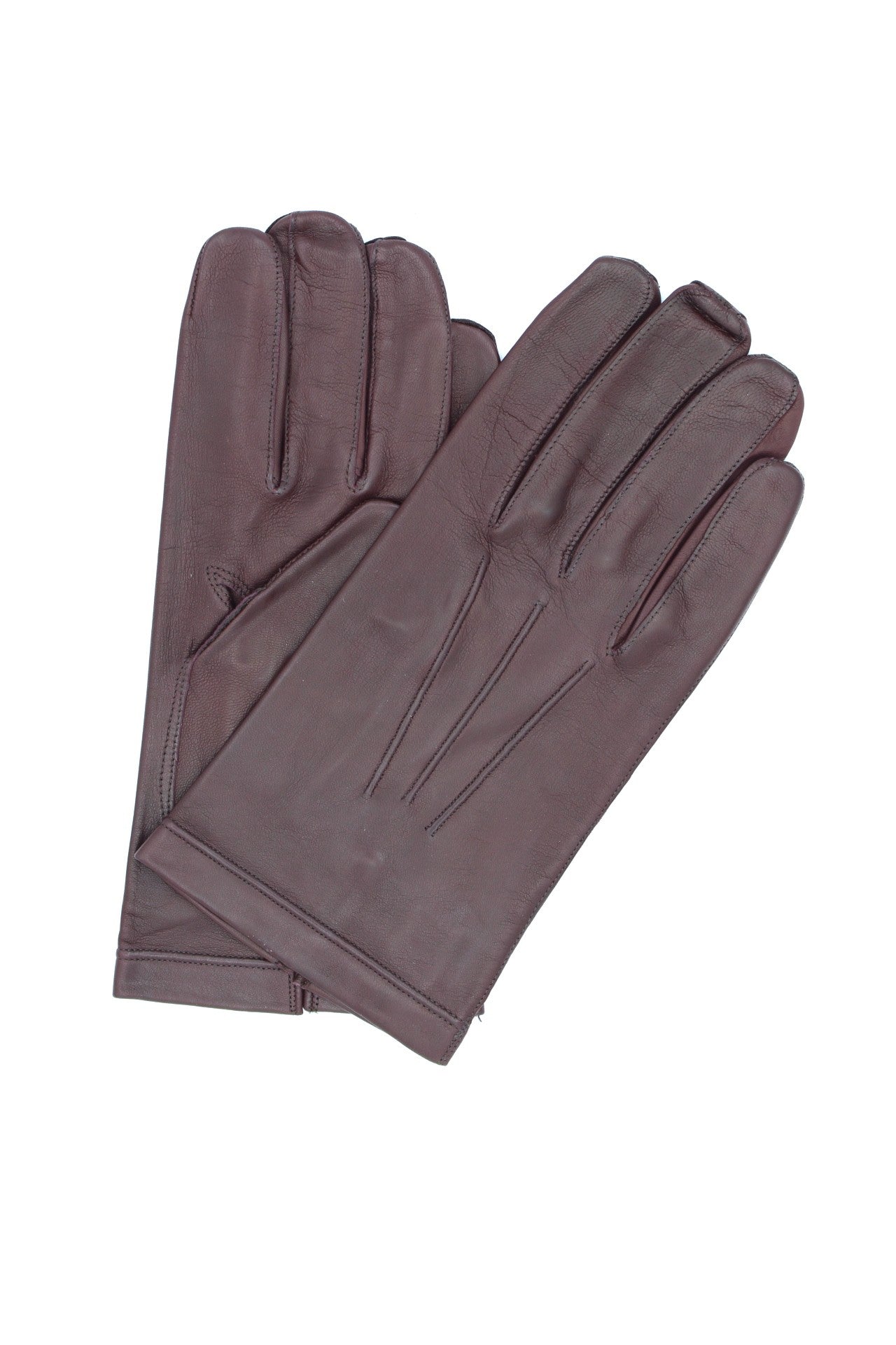 sermoneta-gloves-guanto-in-nappa-foderato-seta-bordeaux image 1