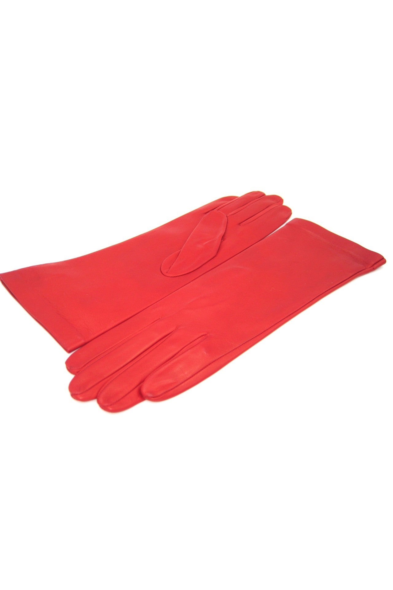sermoneta-gloves-guanto-classico-donna-in-nappa-foderato-sete-rosso image 3