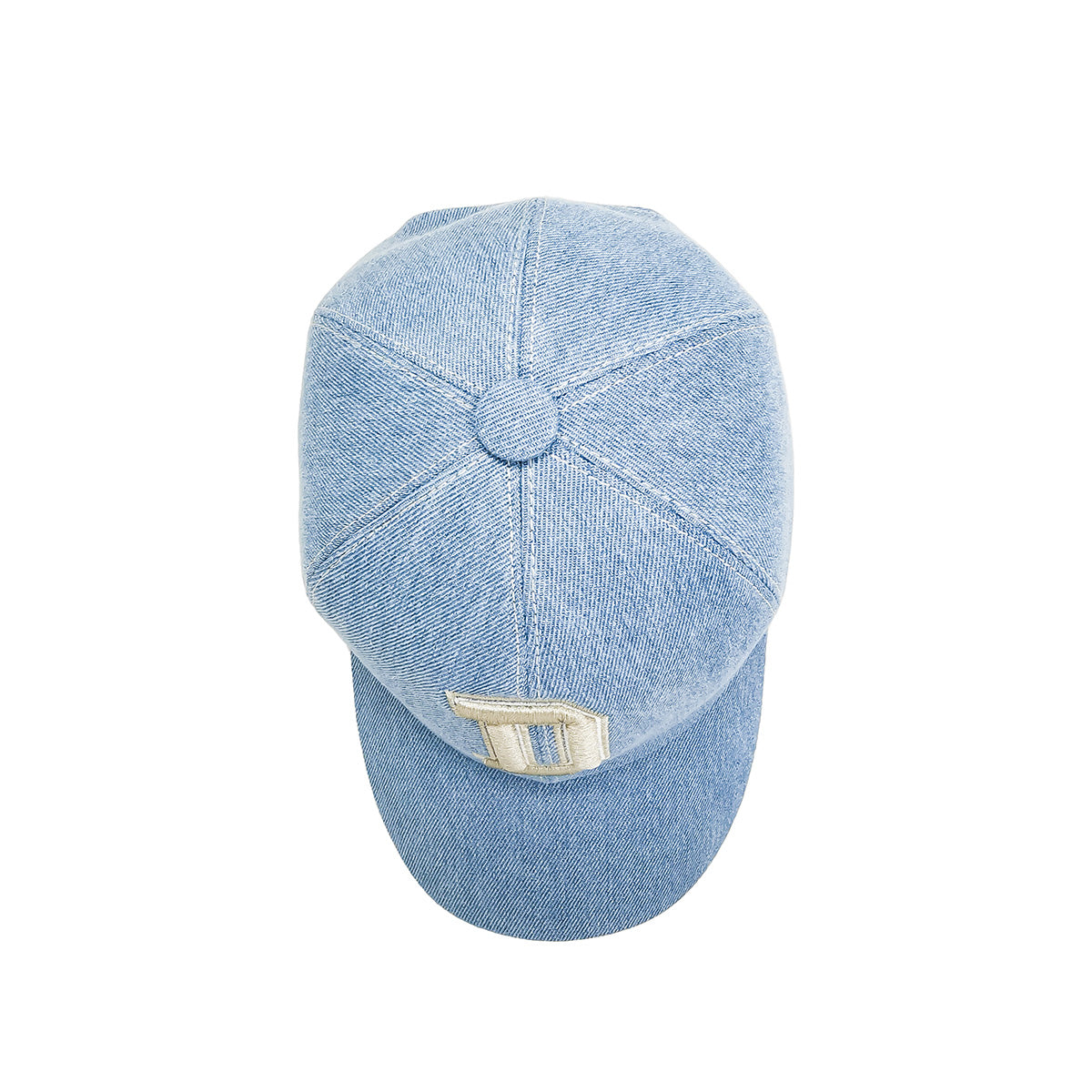 doria-1905-john-d-cappello-baseball-in-denim-chiaro-con-fodera-bauxite image 4