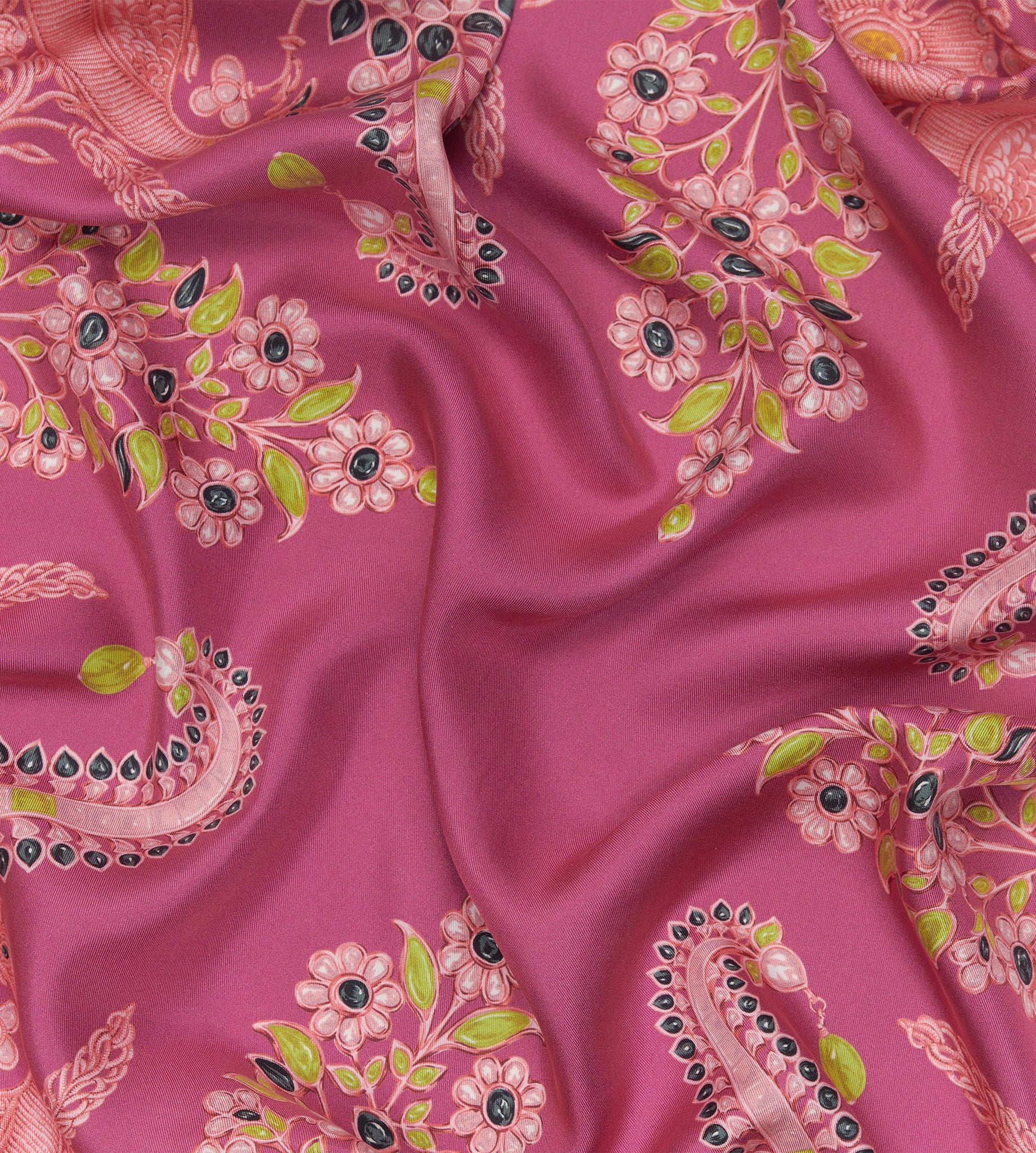 mantero-1902-archivio-n-56-maharaja-foulard-classic-carr-reverse-90x90-cm image 2