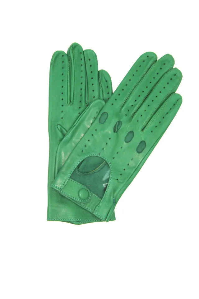 sermoneta-gloves-guanto-da-guida-in-nappa-sfoderato-dita-intere-verde-smeraldo image 1