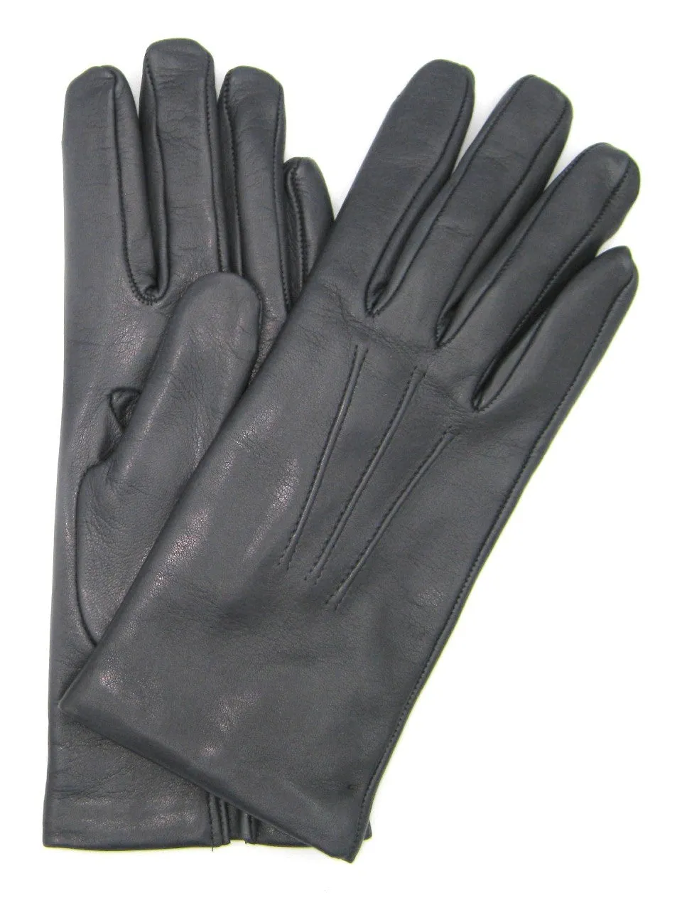 sermoneta-gloves-guanto-2bt-in-capretto-con-3-cordoni-e-fodera-in-cashmere-grigi image 1