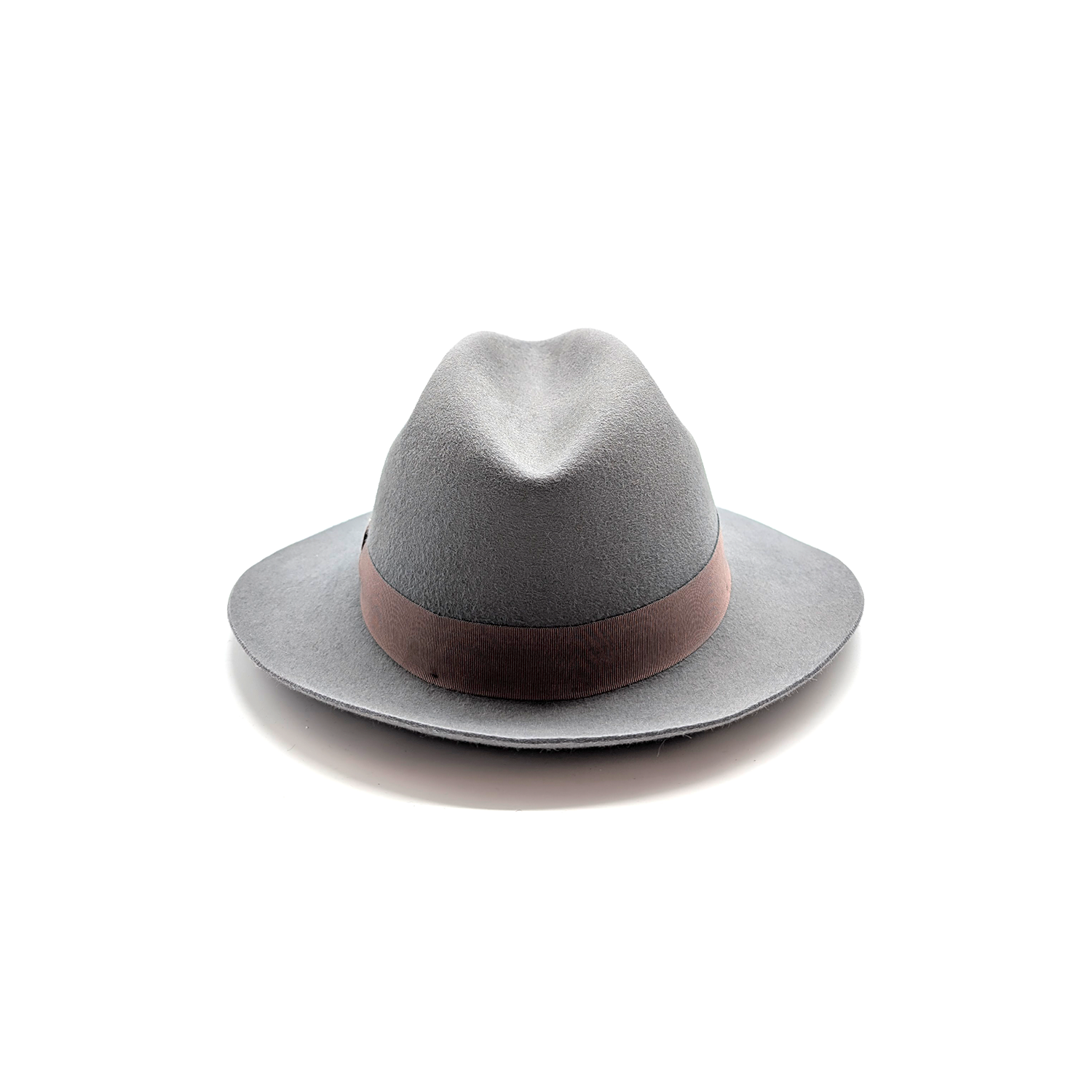 doria-1905-roberto-cappello-fedora-in-feltro-di-lapin-grigio image 4