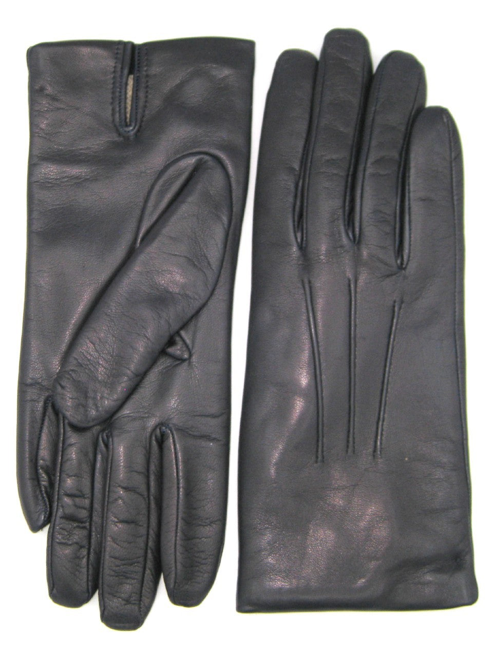 sermoneta-gloves-guanto-in-capretto-2bt-con-3-cordoni-foderato-cashmere-blu-navy image 3