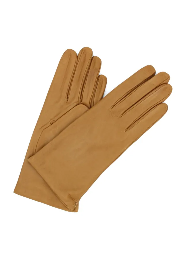 sermoneta-gloves-guanto-classico-in-nappa-foderato-cashmere-camel image 1