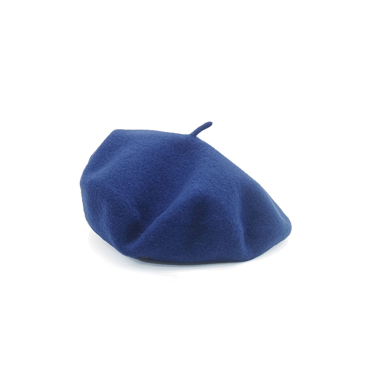 doria-1905-sebastian-berretto-basco-in-feltro-di-lana-blu-navy image 1