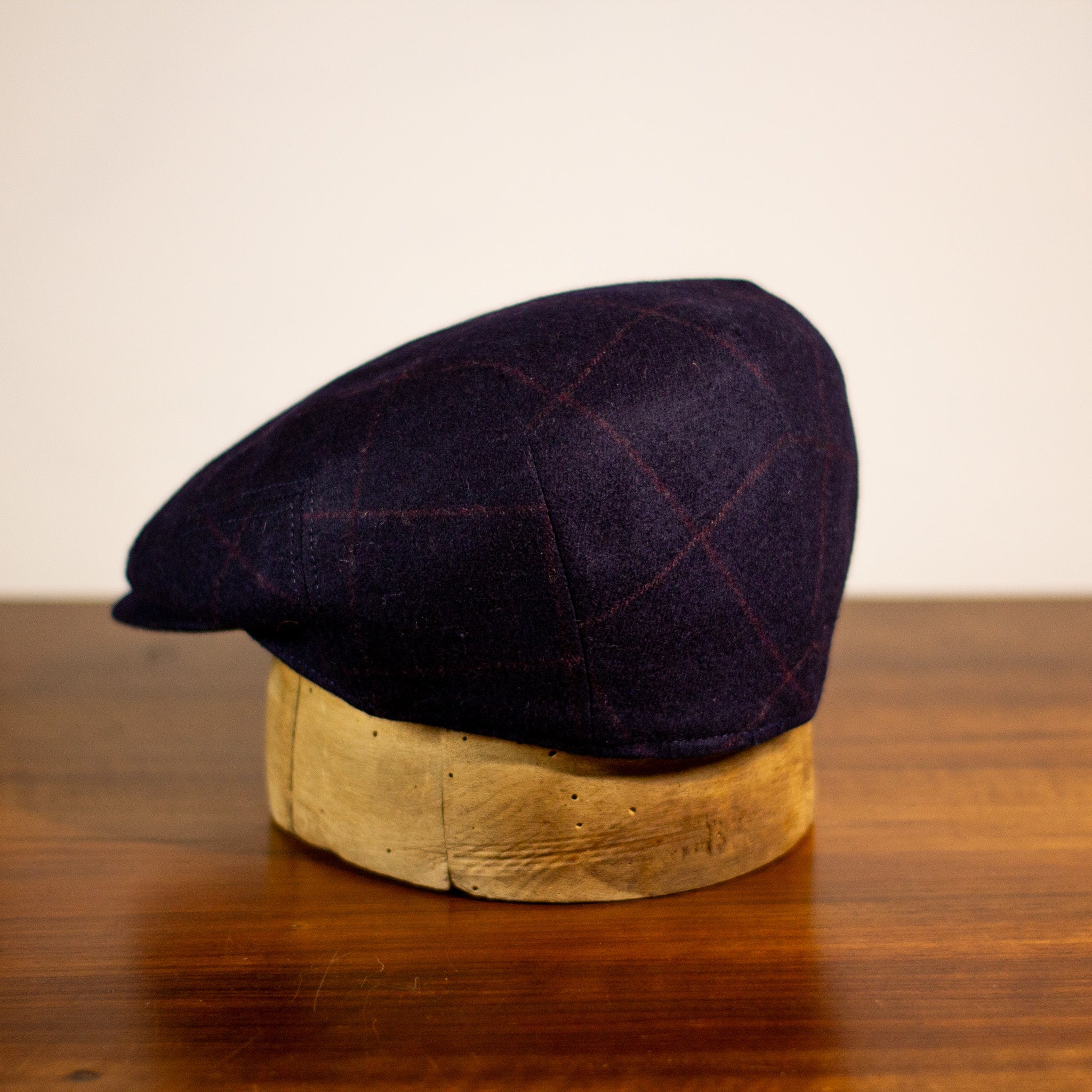 cappellificio-biellese-1935-county-cap-wild-moss-cappello-piatto-in-lana image 4