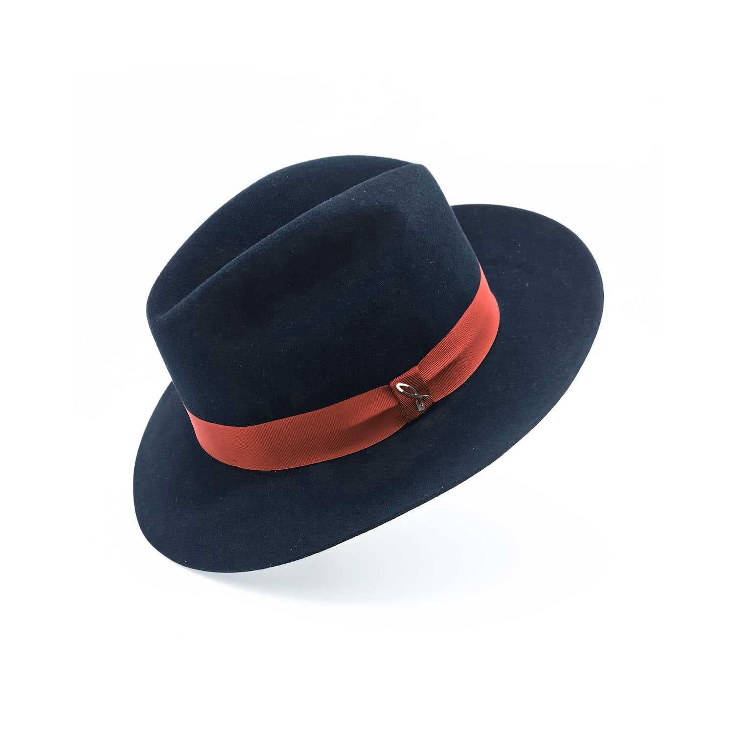 doria-1905-roberto-cappello-fedora-feltro-lapin-blu-notte image 2