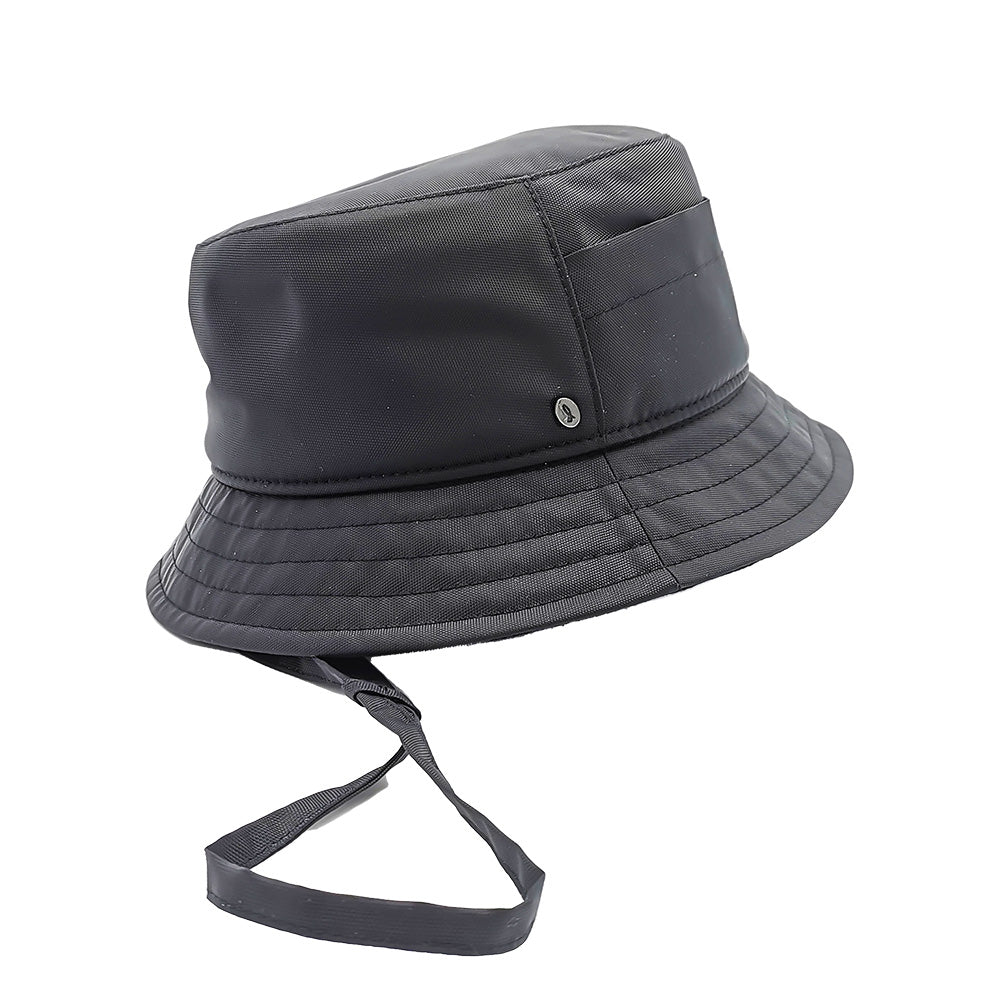doria-1905-boris-cappello-bucket-in-tessuto-impermeabile-blu image 1