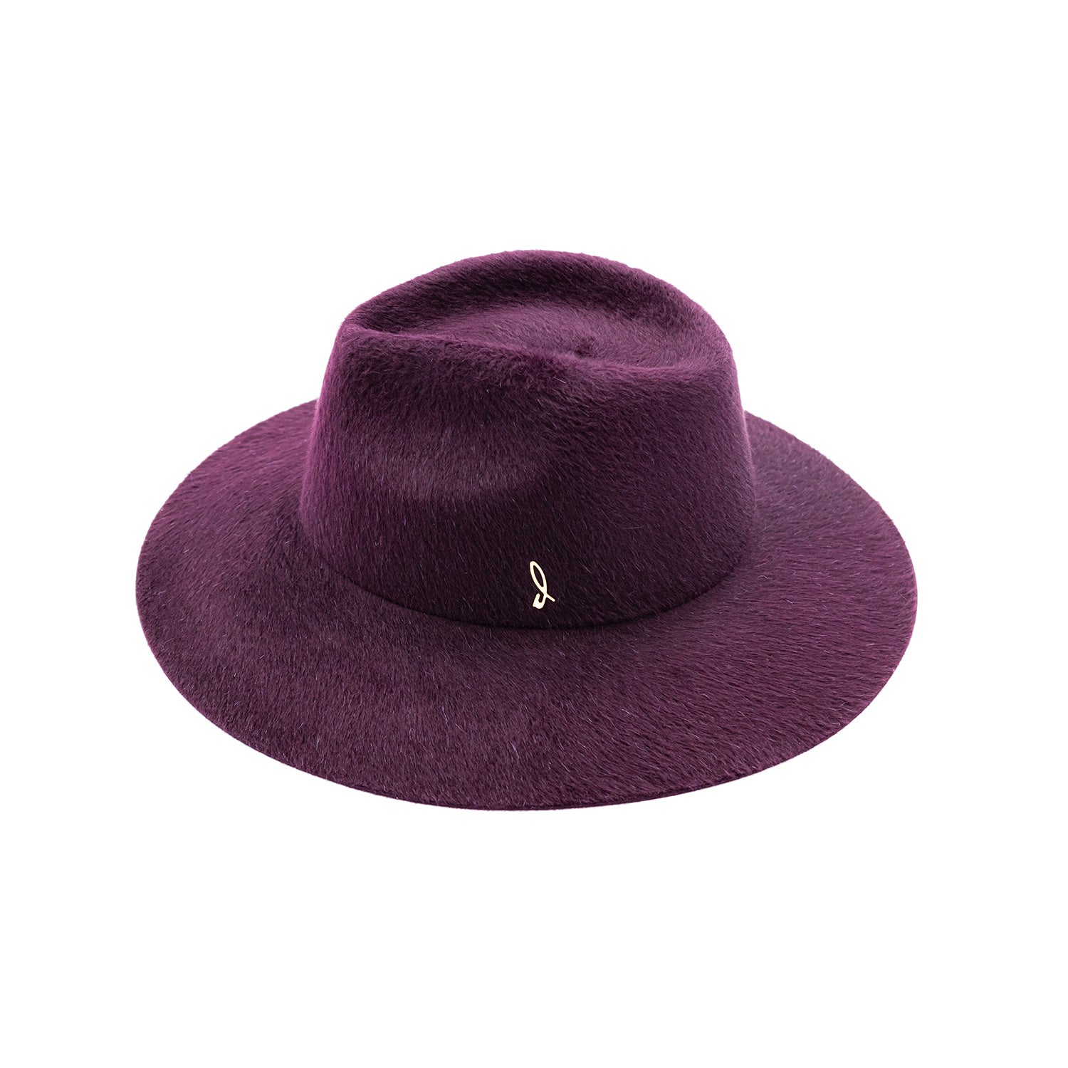 doria-1905-drop-cappello-tesa-larga-feltro-lapin-melousine-vinaccia image 1