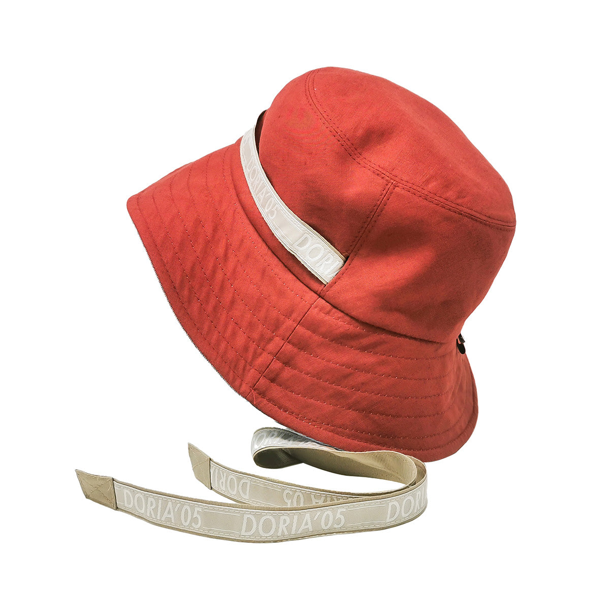 doria-1905-orano-cappello-bucket-reversibile-denim-rosso-bauxite image 4