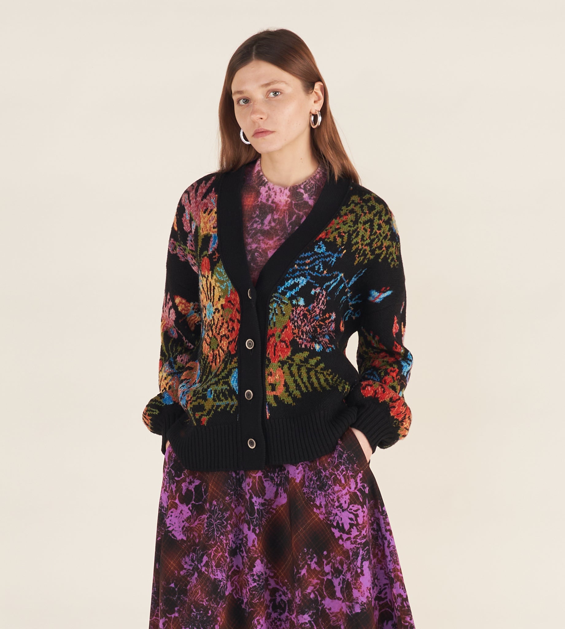 mantero-1902-claude-cardigan-oversize-in-jacquard-di-lana-made-in-italy image 3