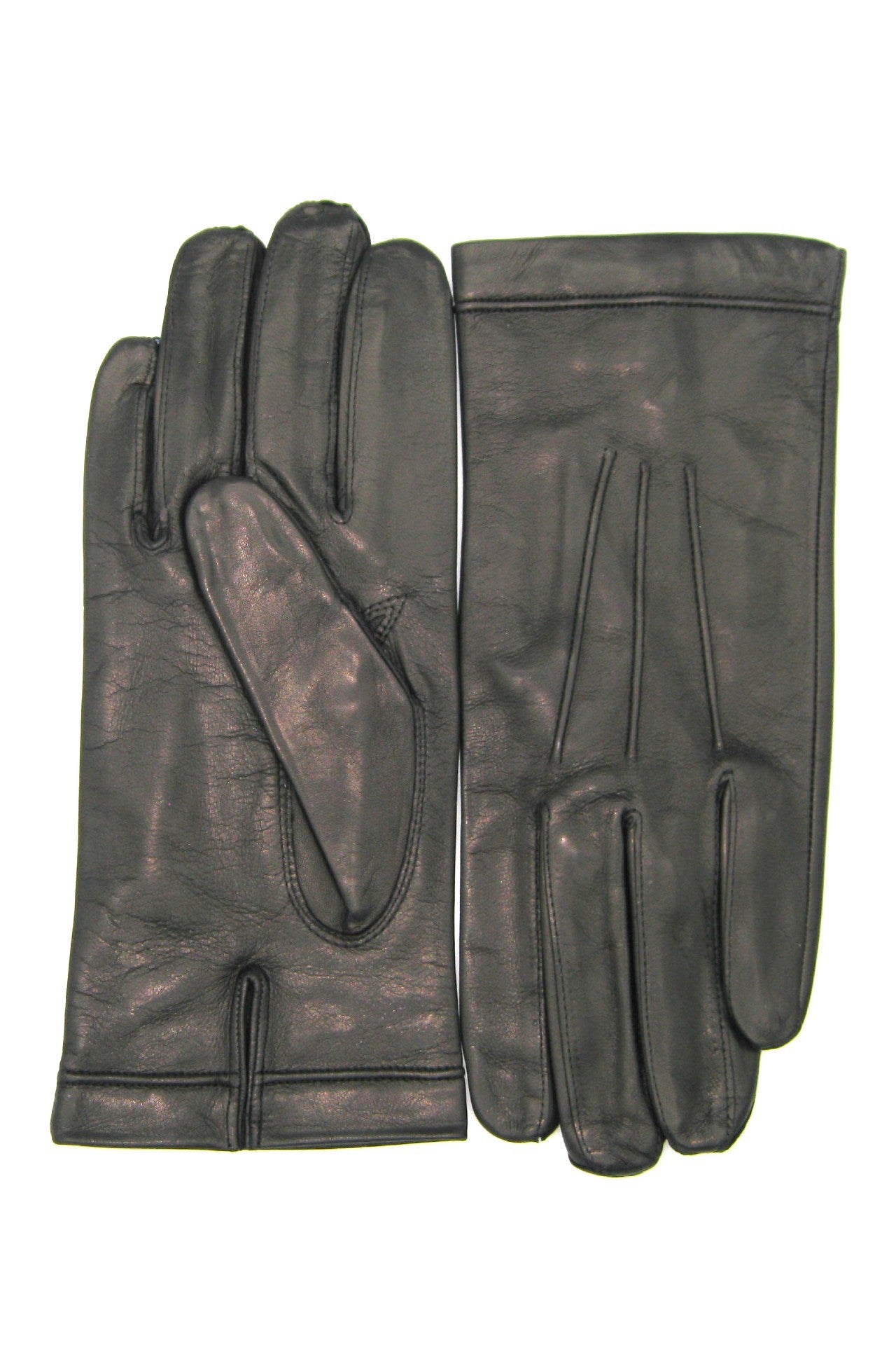 sermoneta-gloves-guanto-da-uomo-in-nappa-foderato-seta-nero image 2