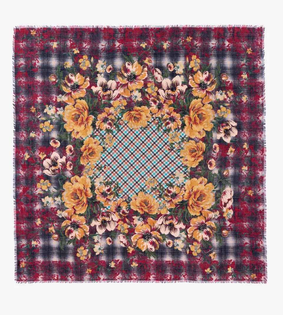 mantero-1902-english-rose-grand-carr-scialle-140x140-cm image 1