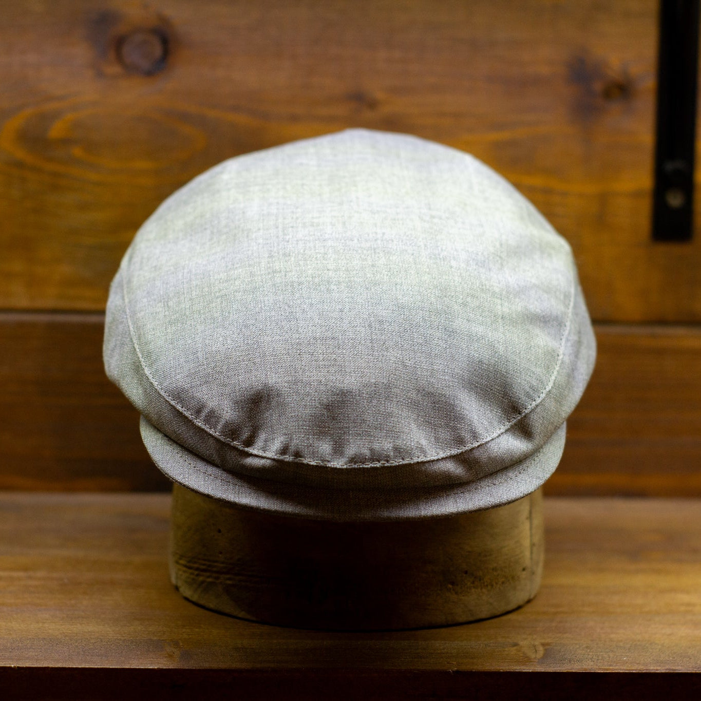 cappellificio-biellese-1935-county-cap-vbc-waterproof-greige image 3