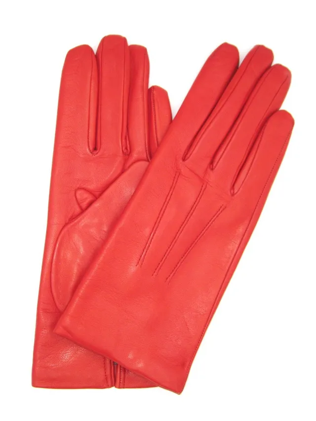sermoneta-gloves-guanto-classico-capretto-2bt-con-3-cordoni-foderato-cashmere-ro image 1