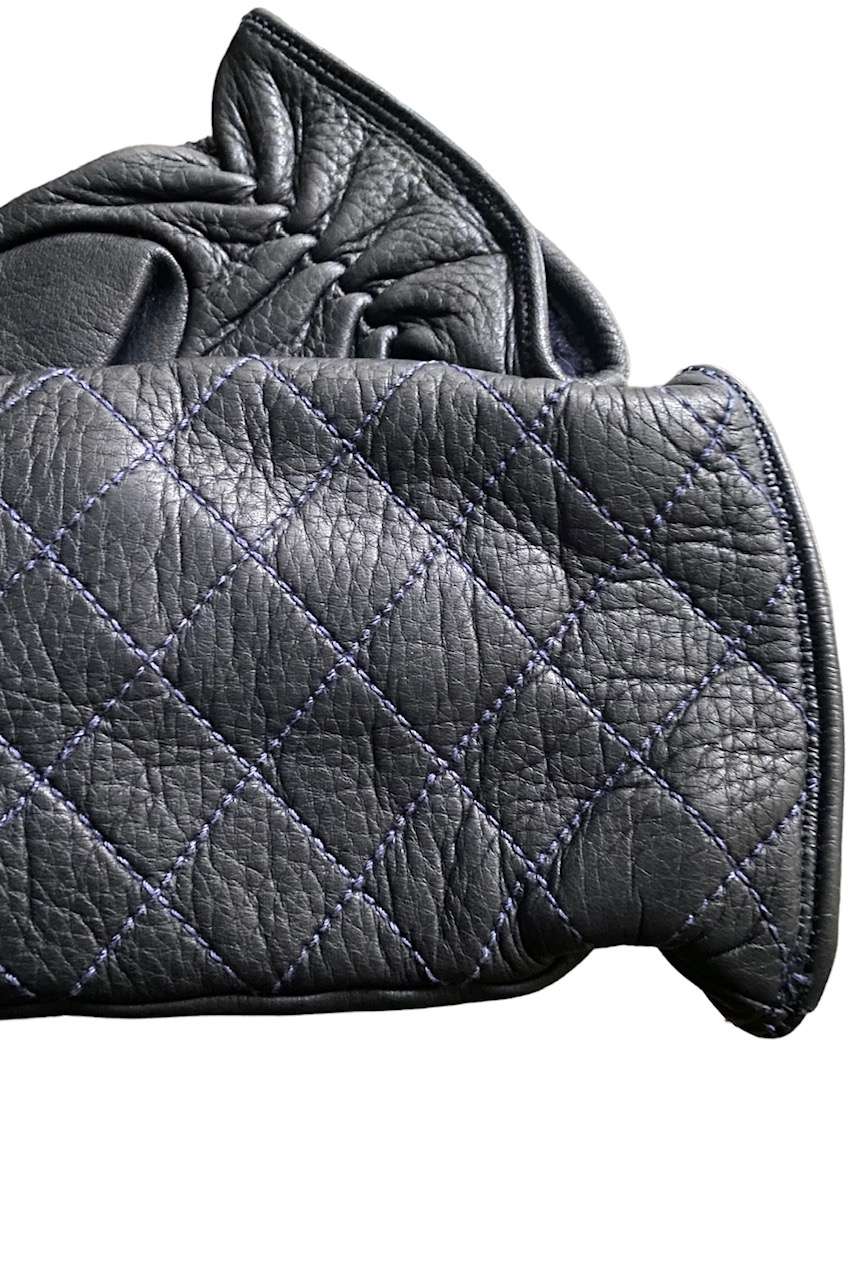 merola-gloves-guanti-in-pelle-di-daino-trapuntati-con-fodera-in-cashmere image 2