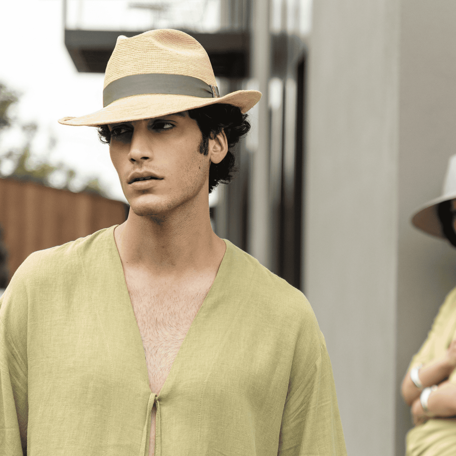 doria-1905-roberto-cappello-fedora-in-raffia-crochet-naturale image 2