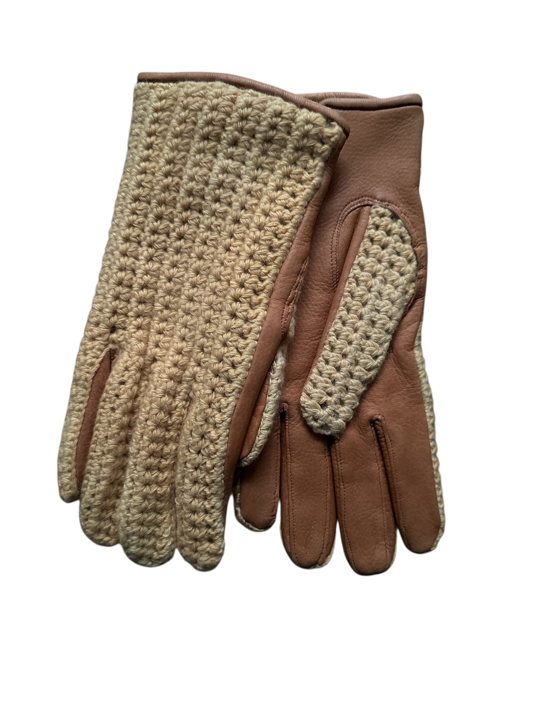 merola-gloves-guanti-in-pelle-di-cervo-con-palma-in-cashmere-e-fodera-in-cashmer image 1