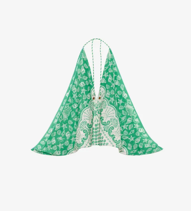 mantero-1902-erita-top-da-foulard-90x90-cm-taglia-unica image 1