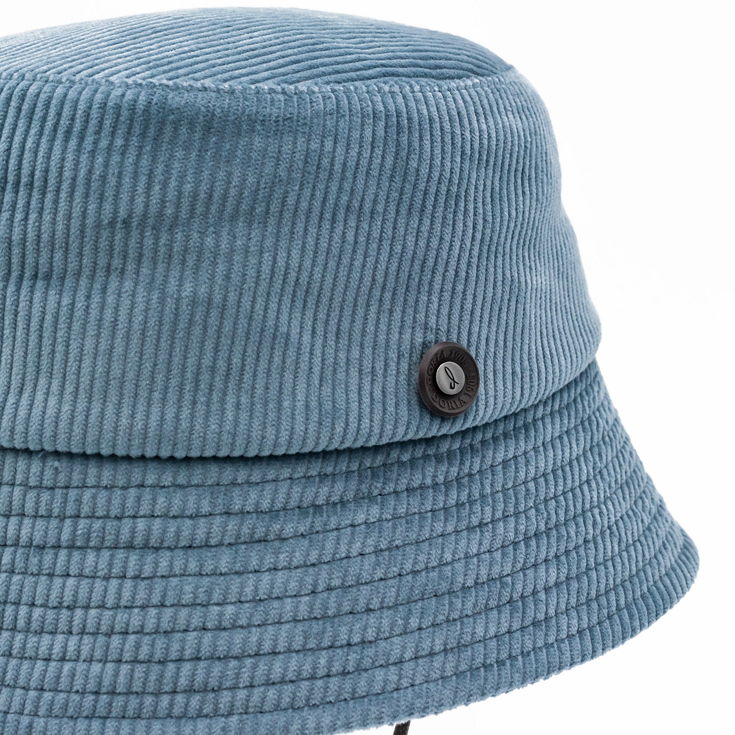 doria-1905-new-samuel-cappello-bucket-in-velluto-di-cotone-grigio image 4