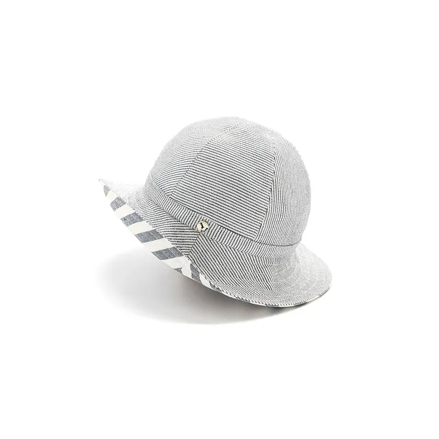 doria-1905-didot-summer-cloche-reversibile-a-righe-cotone image 1