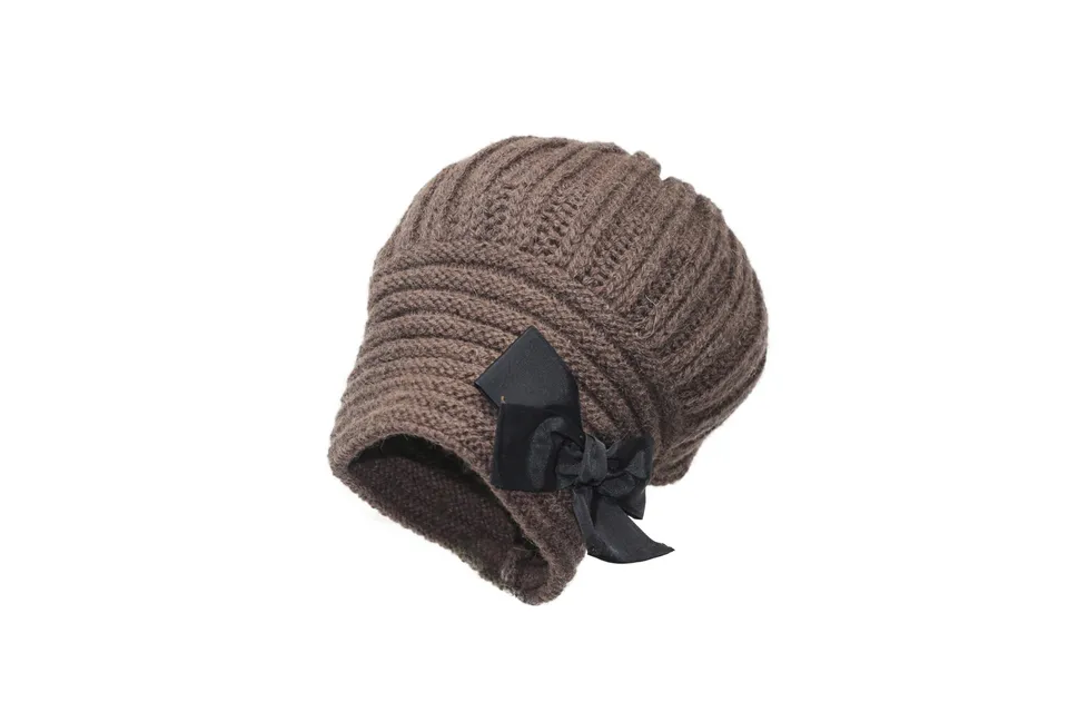 grevi-cuoco-berretto-lana-alpaca-con-fiocco-made-in-italy image 1