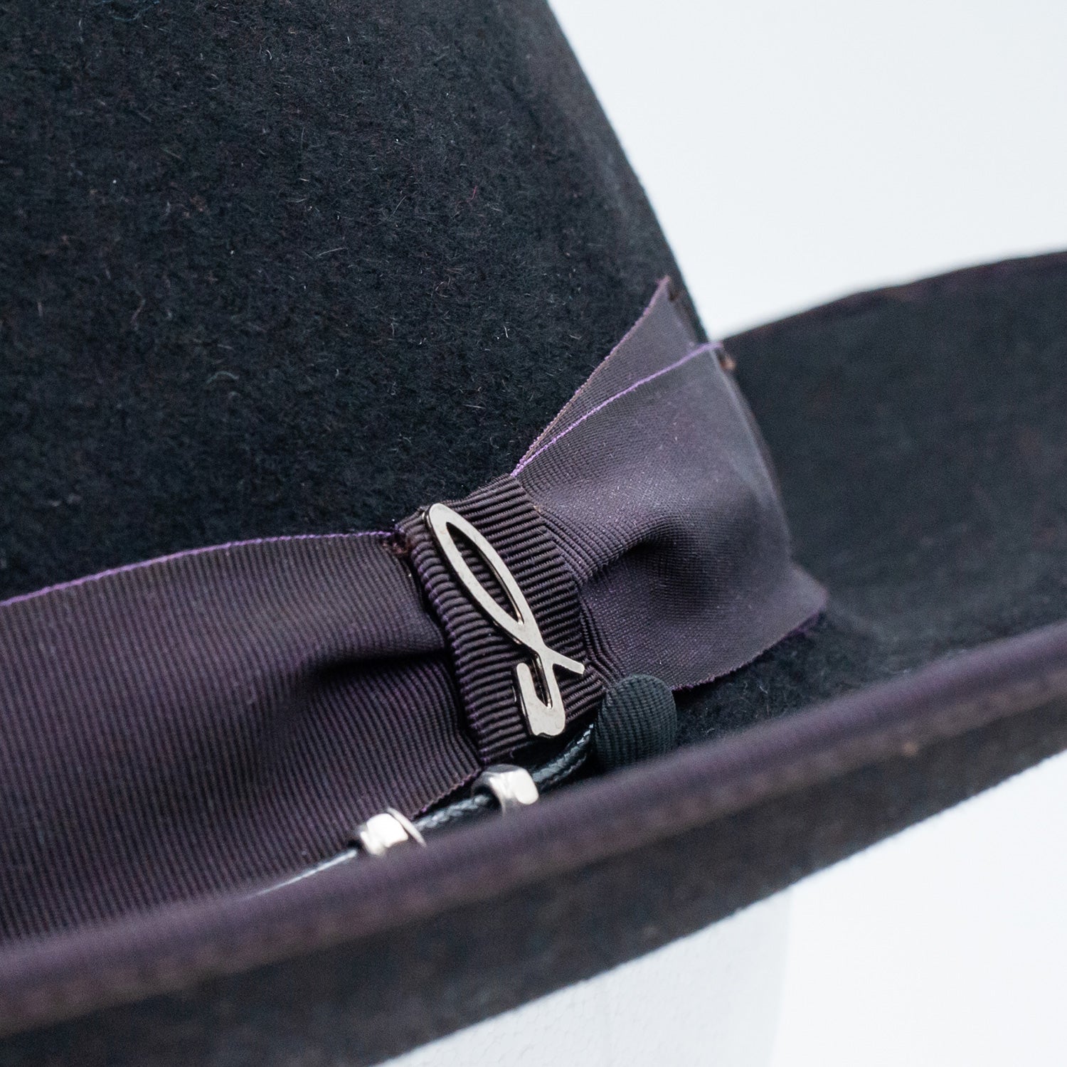 doria-1905-federico-fedora-feltro-lapin-grigio-fumo image 2