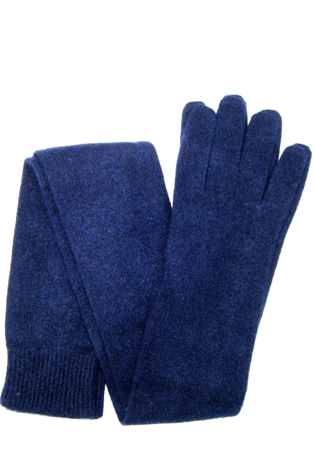 sermoneta-gloves-guanto-in-100-cashmere-16bt-lungo-oltre-il-gomito-blu-navy image 1