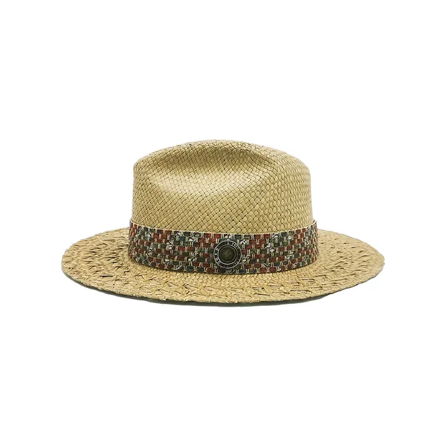 doria-1905-trenton-fedora-paglia-giunco-ala-piatta image 1