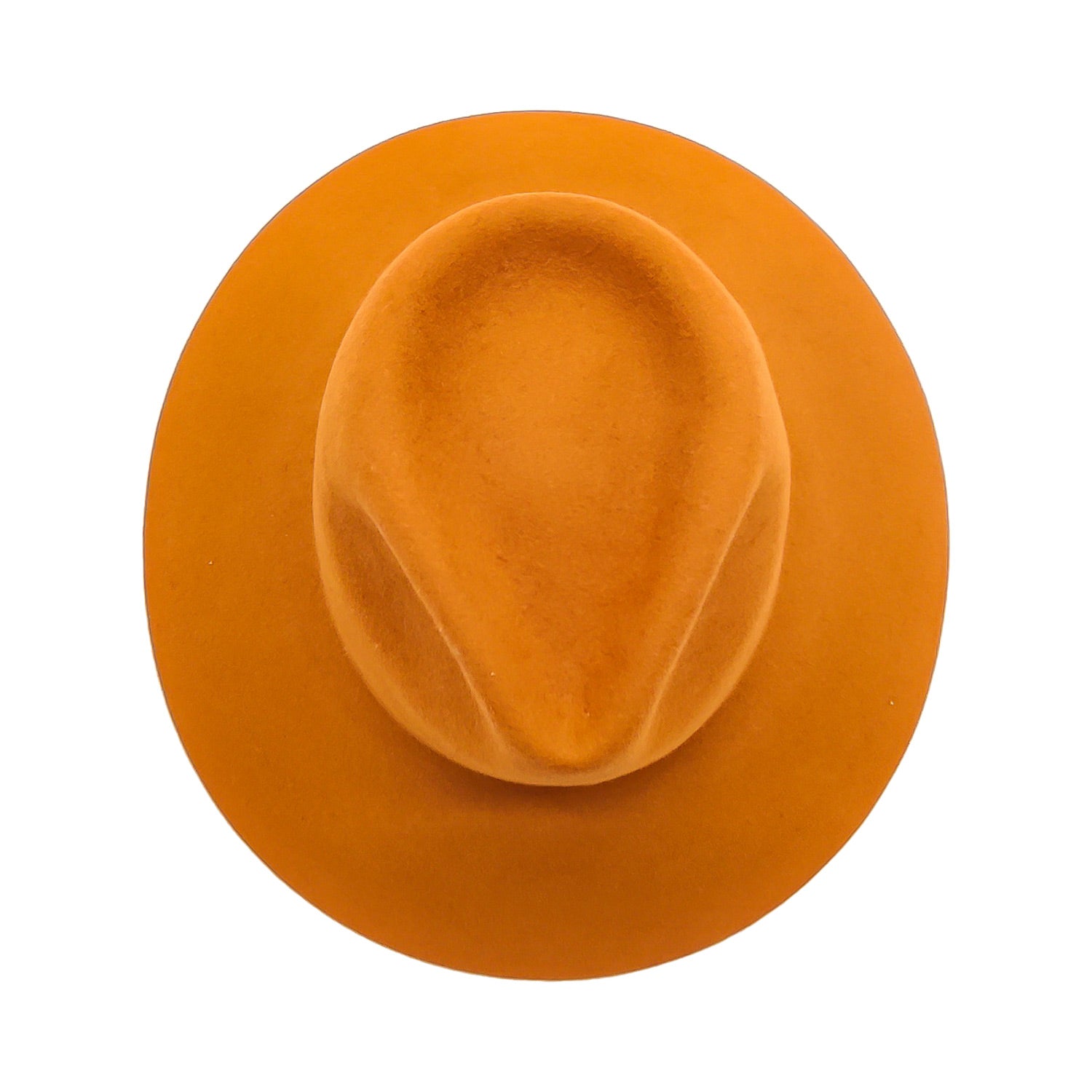 doria-1905-drop-cappello-a-tesa-larga-in-feltro-di-lapin-rasato-color-curcuma image 4