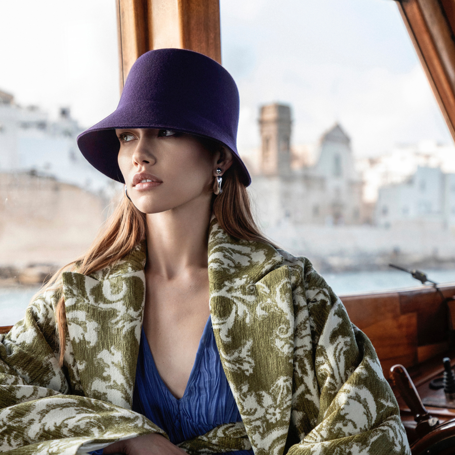 doria-1905-dalida-cappello-a-cloche-in-feltro-di-lana-viola image 2