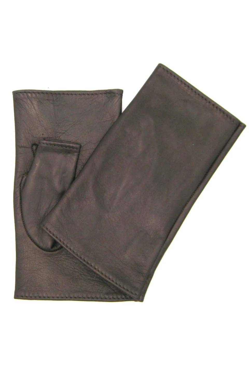 sermoneta-gloves-manicotto-in-nappa-2bt-foderato-in-seta-t-moro image 1