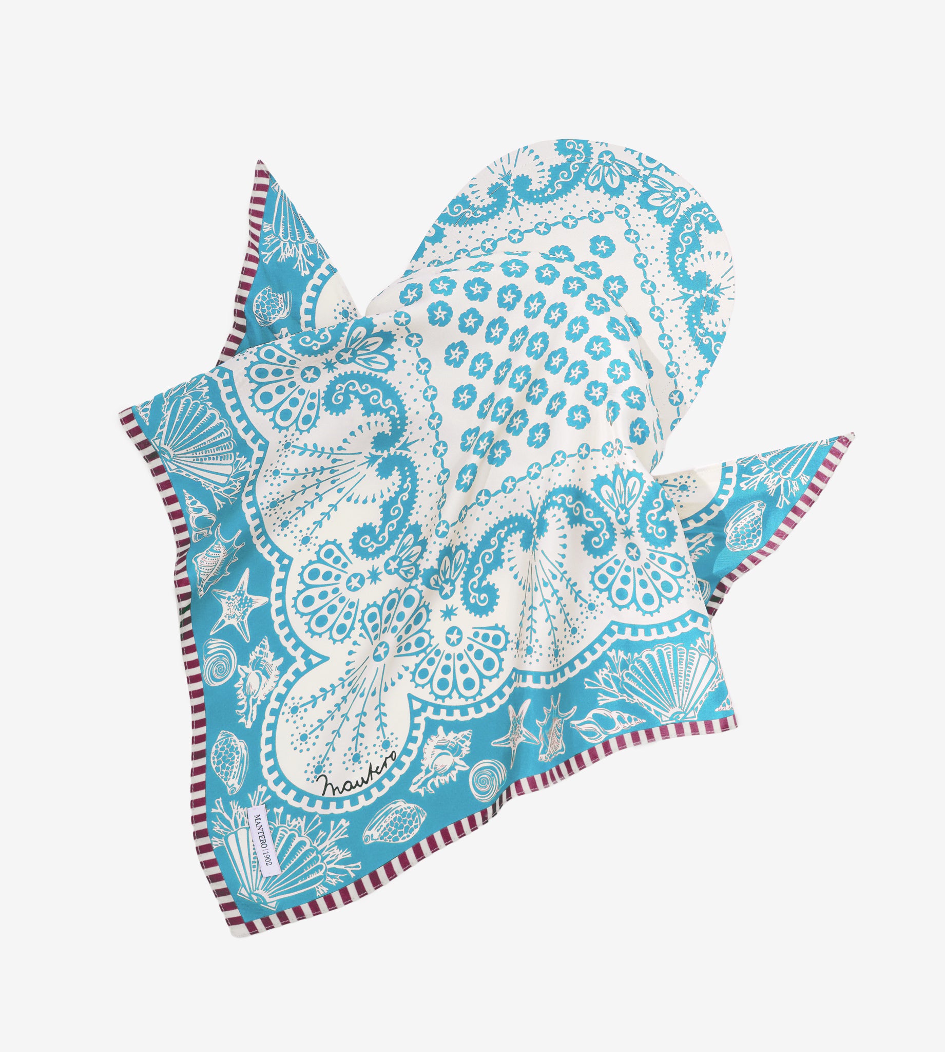 mantero-1902-zoey-bandana-con-visiera-elastico image 2