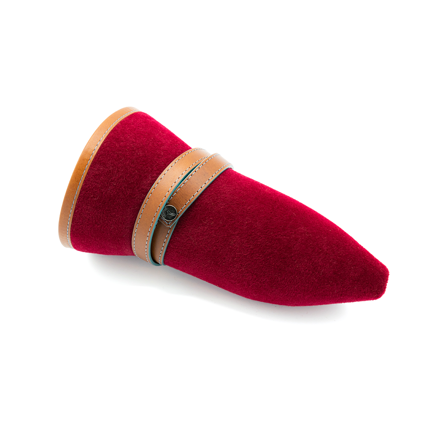 doria-1905-roller-cappello-feltro-lapin-rosso-arrotolabile image 4