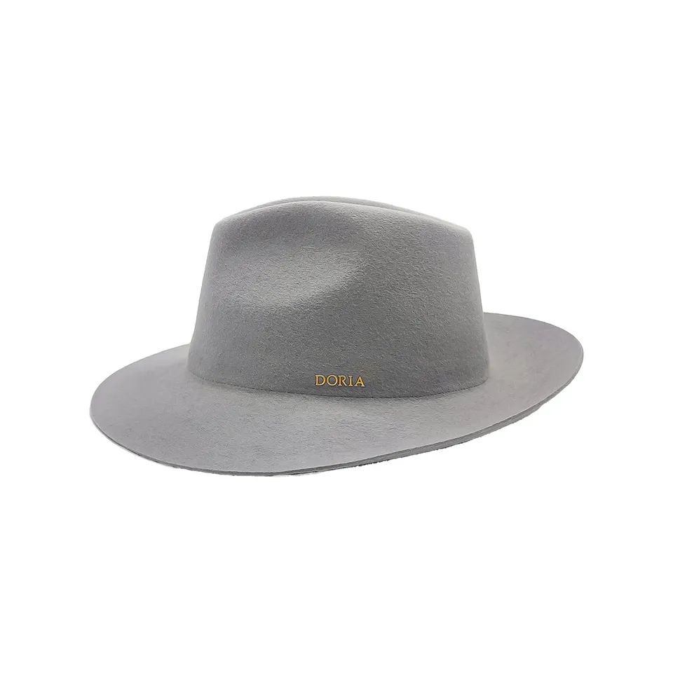 doria-1905-egeo-cappello-drop-in-feltro-lapin-color-perla image 1