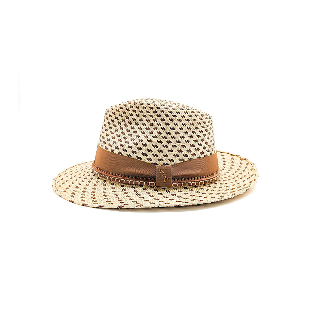 doria-1905-sierra-cappello-panama-brisa-vintage-bicolore-mokaccino image 1