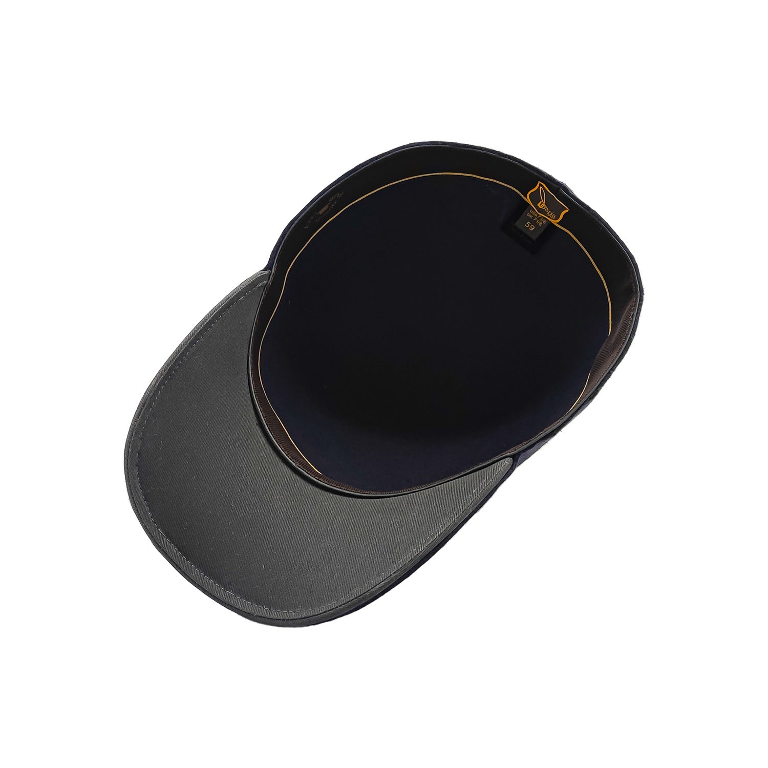 doria-1905-new-rider-baseball-cap-feltro-lana-fumo image 5