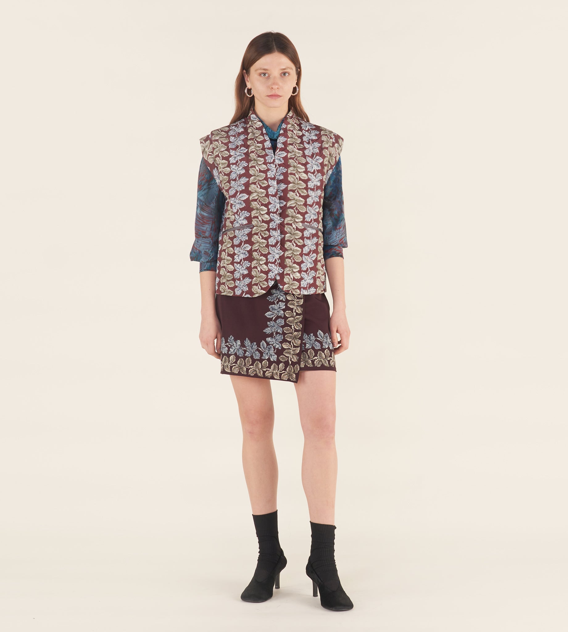 mantero-1902-nora-gilet-trapuntato-donna image 5